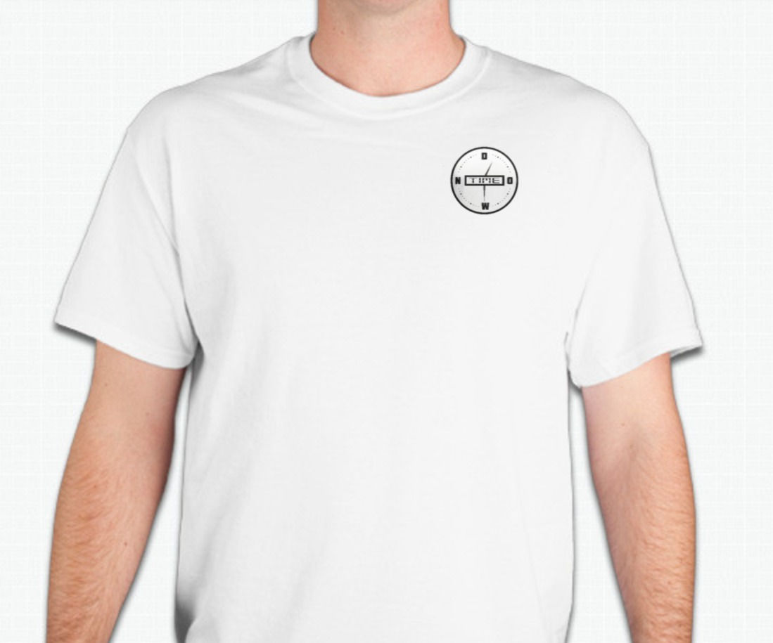 DOWNTIME Work T-shirt Black Logo