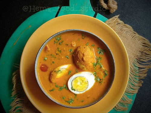 EGG CURRY (Karwar Preparation)