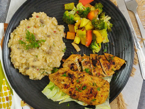 CREAMY MUSHROOM RISOTTO
