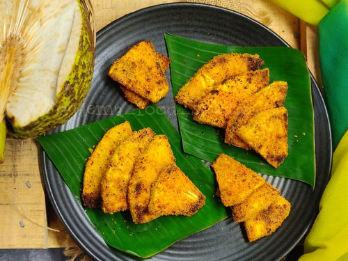 NEERPHANAS RAVA FRY (BREADFRUIT RAVA FRY)