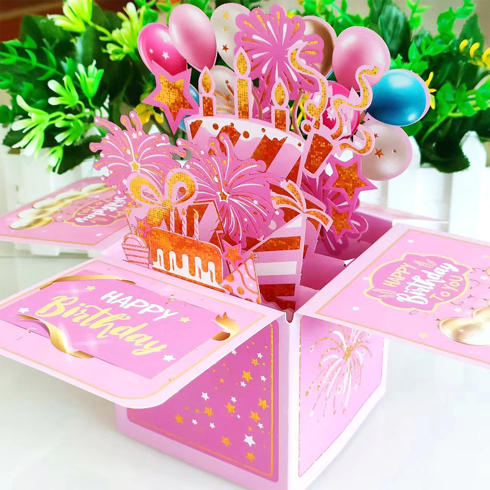 3d pop up cards happy birthday greeting card