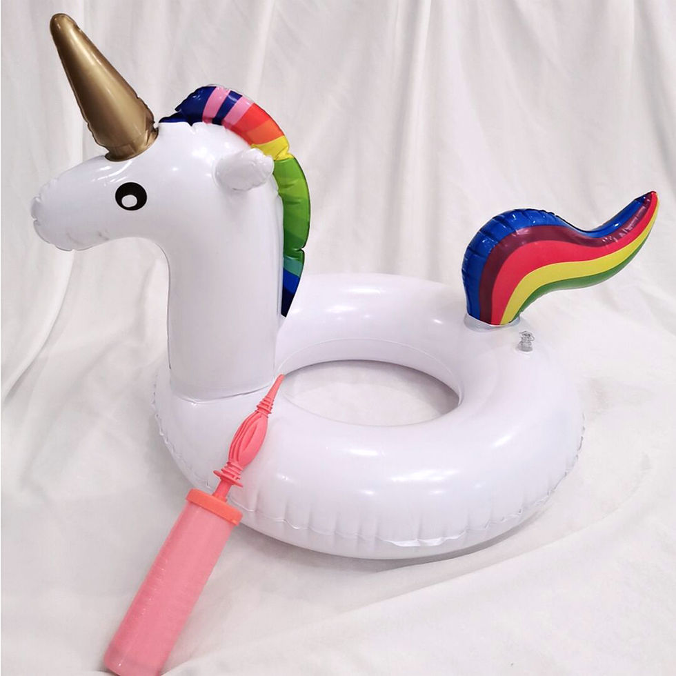 Unicorn inflatable PVC Swimming Floater