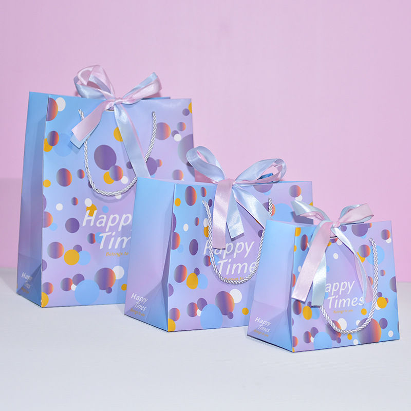 Print Dost Happy Time Favor Package Bags for Birthday Party Decor