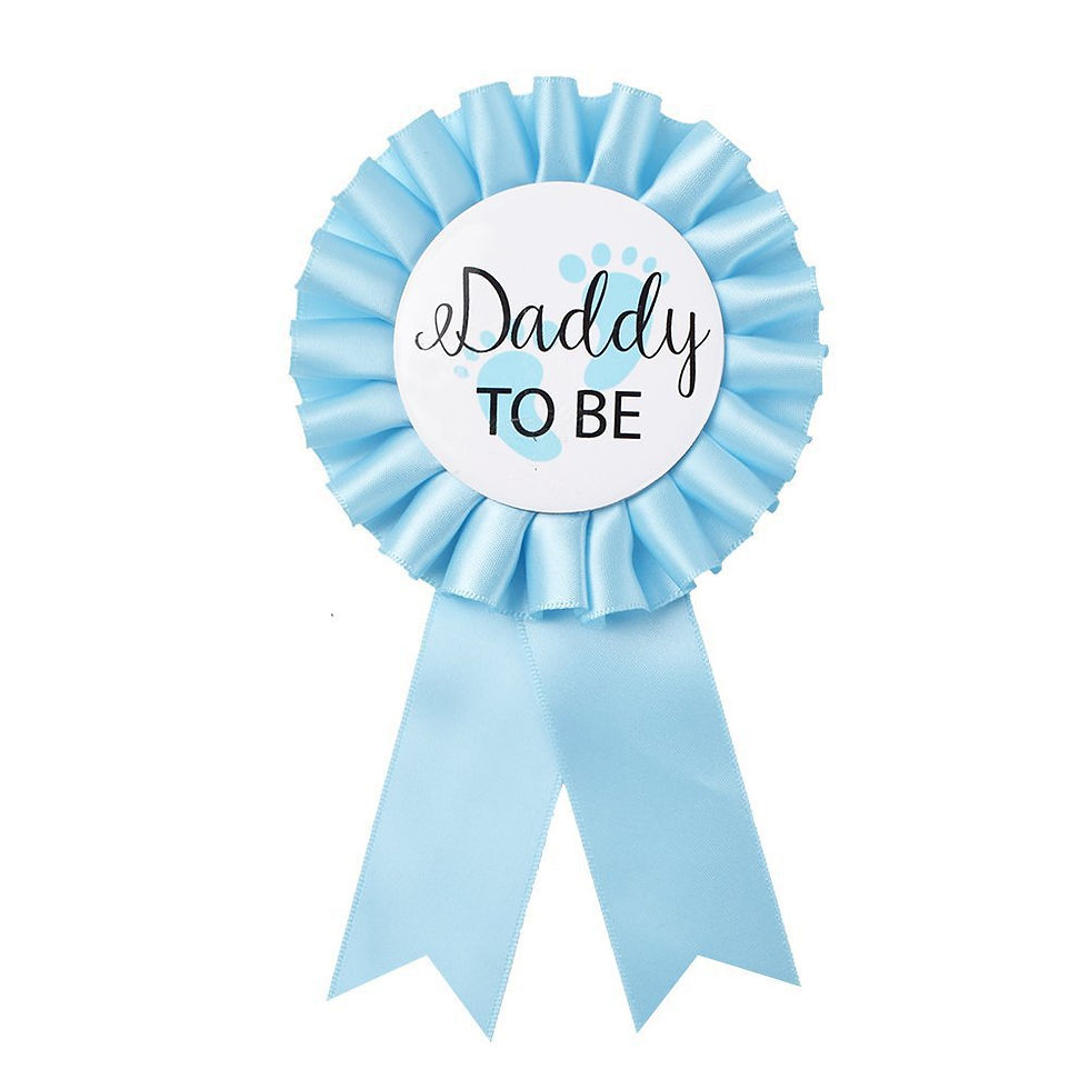 Thumbnail: Daddy to be Tinplate Badge Pin