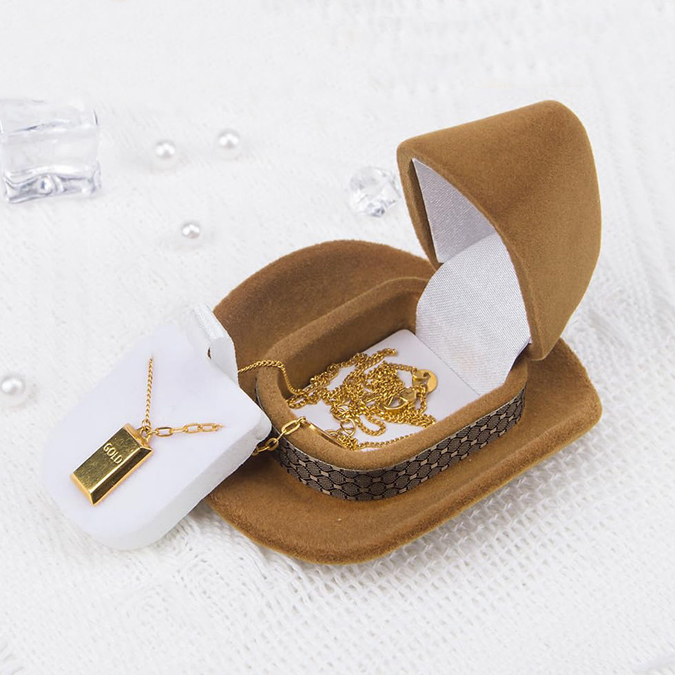 Thumbnail: Flocking Cowboy Hat Ring Box Jewelry Boxes for Wedding Ceremony Engagement Party