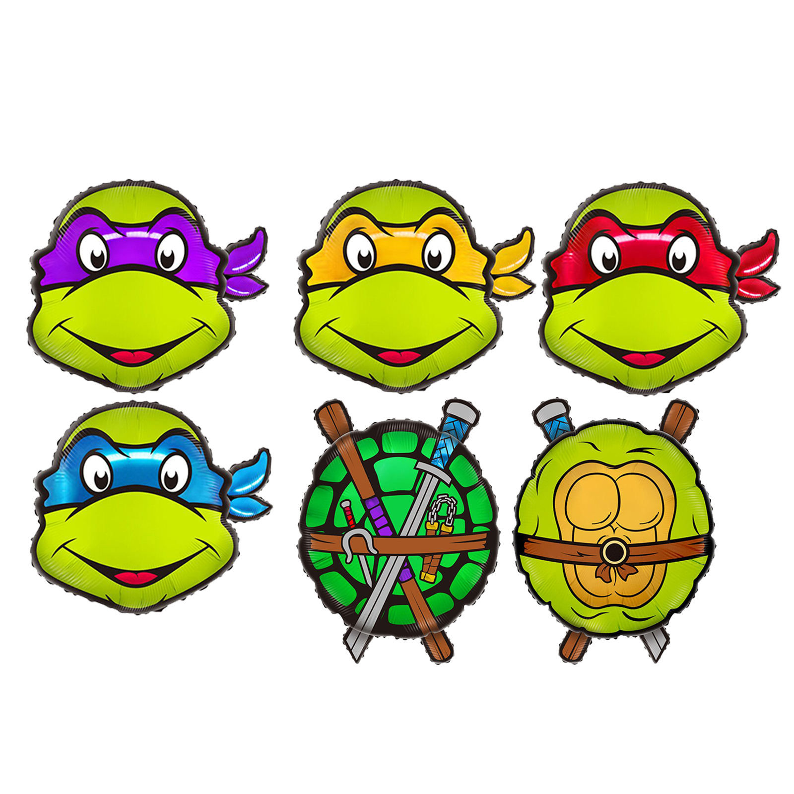 Ninja Turtle cartoon balloon