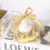 Thumbnail: 1 Hole Clear Pet Cupcake Dessert Packaging Box Ribbon Transparent Cakes Boxes