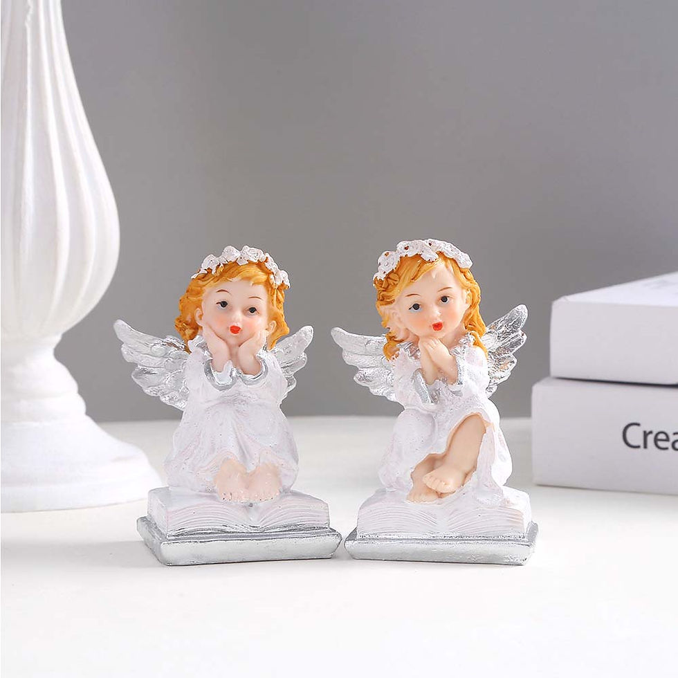 angel girl table decor ornament for baby shower party decor