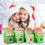Thumbnail: 12 Pcs/Pack Christmas Green House Paper Box Cookie Sweet Dessert Packaging Boxes