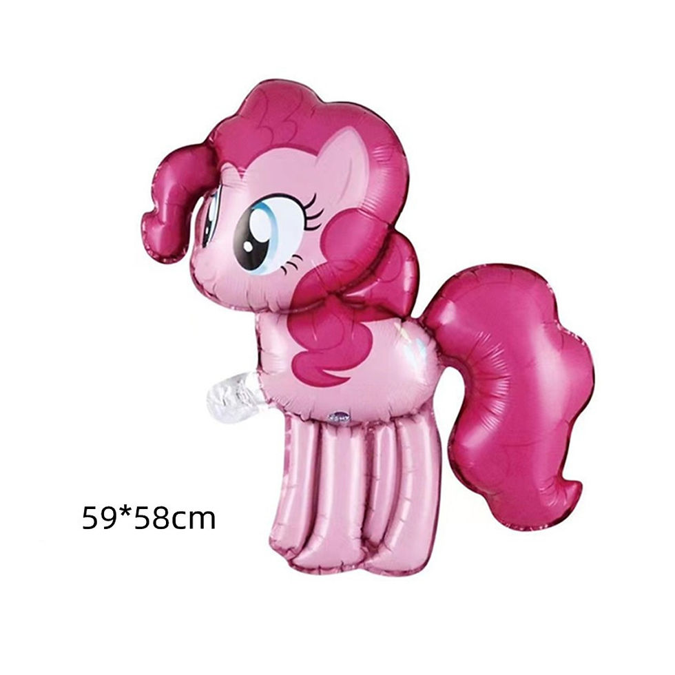Thumbnail: My Little Pony Themed Balloon Party Decor Foil Balloons for Kids Party