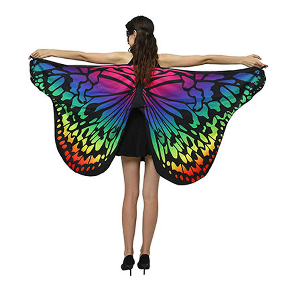 Butterflies wing cloak for cosplay attire