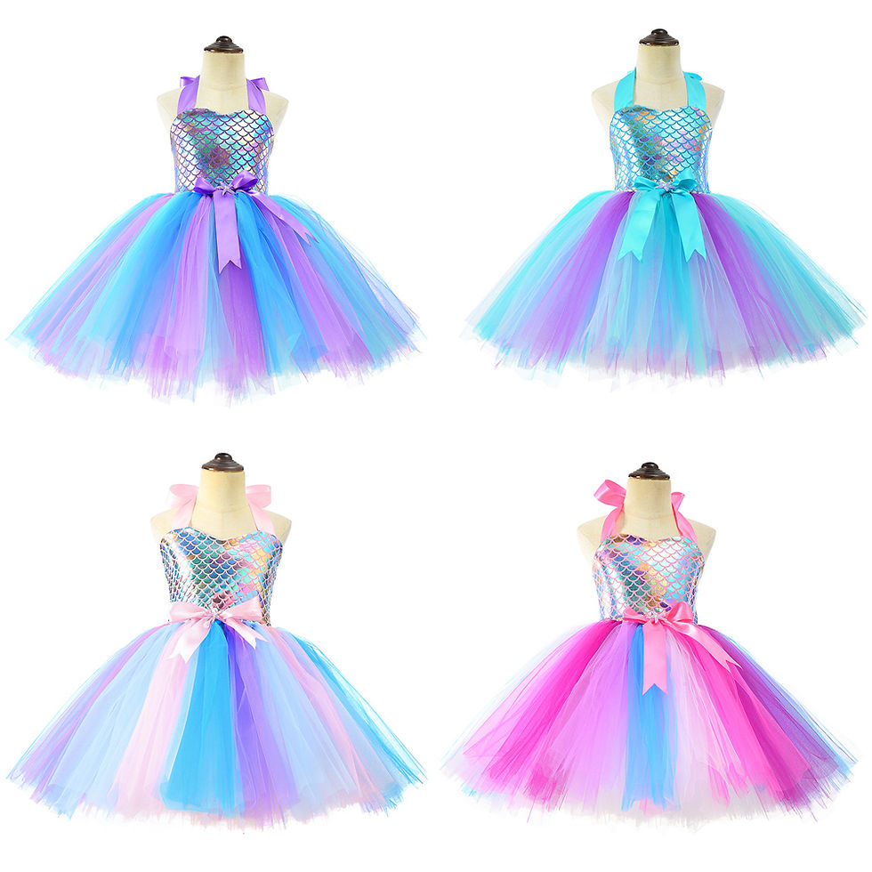 children girl princess rainbow dress