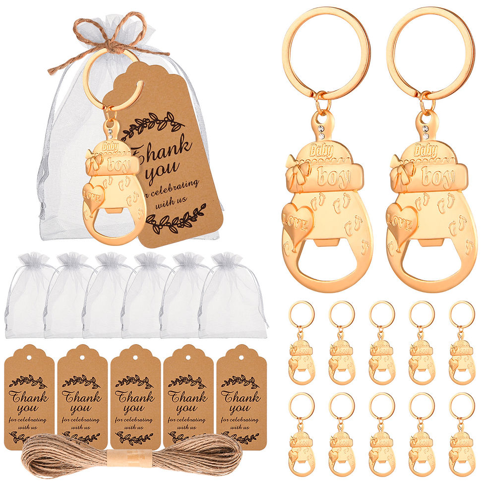 Baby Boy Gold Gifts Boolte Opener Keychain