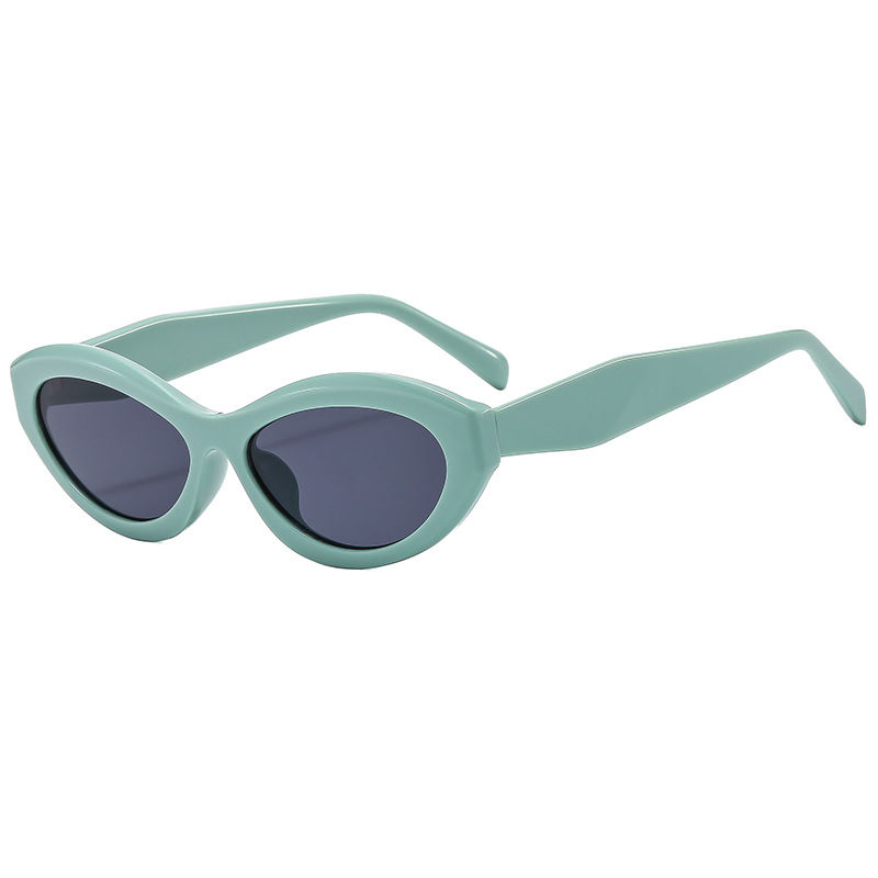 Thumbnail: Women Retro Small Oval Sunglasses Fashion Eyewear
