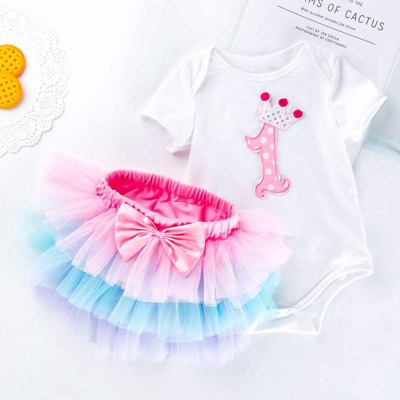 1st Birthday Baby Girl Birthday Party Dress