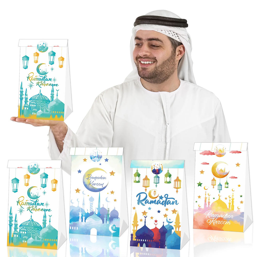 Muslim chocolate treat packaging bags