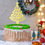 Thumbnail: Christmas Tree Shaped Cake Toppers for Merry Christmas Party Cake Decoration
