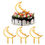Thumbnail: moon acrylic gold cake toppers decoration for eid ramadan mubarak party decor