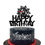Thumbnail: spider man Paper Happy Birthday Cake Topper Desor Toppers for Kids Birthday