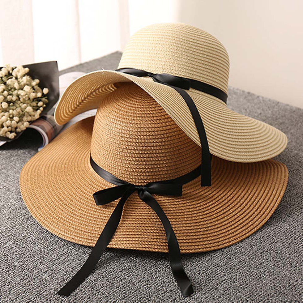 Thumbnail: women Straw hat hats for beach party
