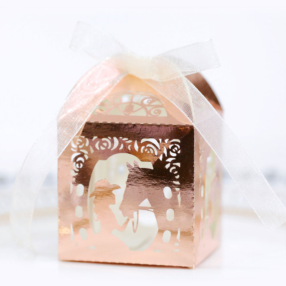 Bride Horse Paper Box Candy Sweet Packaging Box for Wedding Party