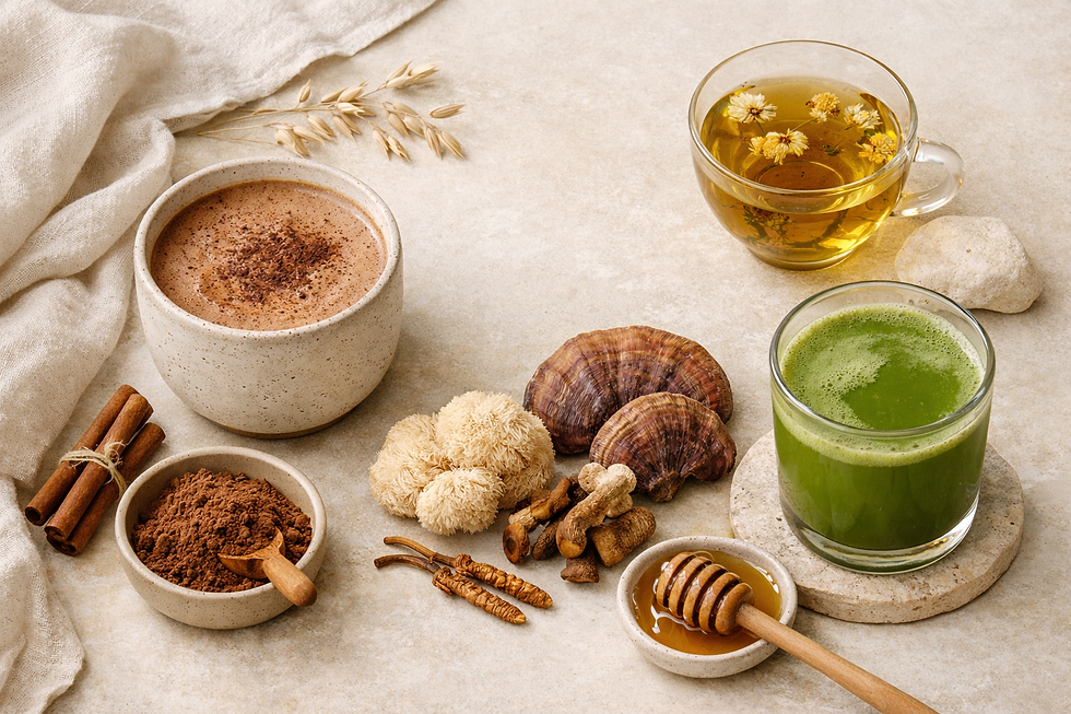Functional Drinks and Daily Rituals for Calmer Energy