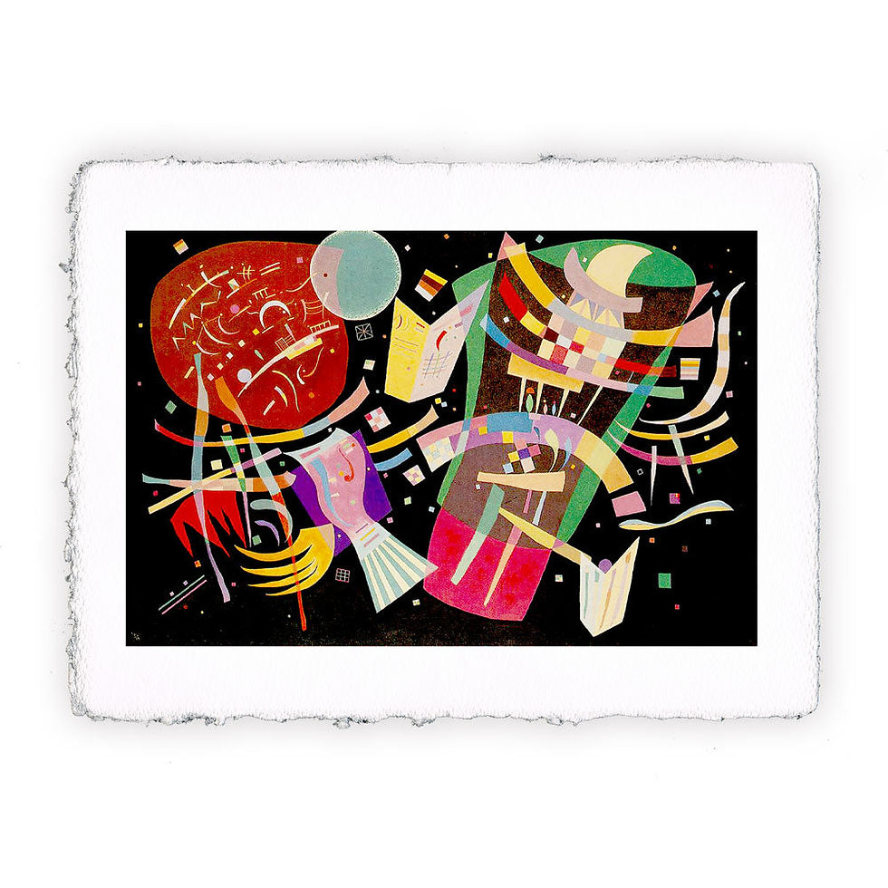 Stampa Pitteikon dell'opera di Vasilij Kandinskij "Composizione X"
