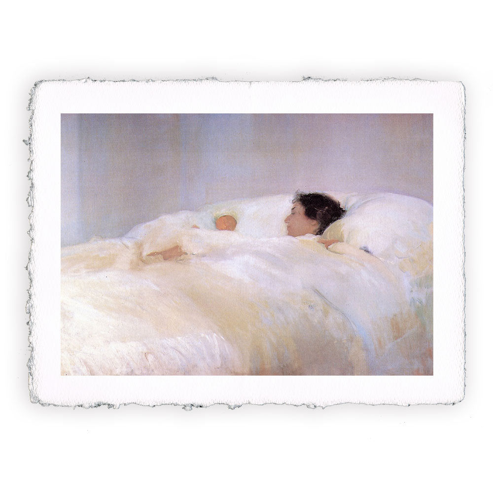 Stampa Pitteikon dell'opera di Joaquin Sorolla "Madre"