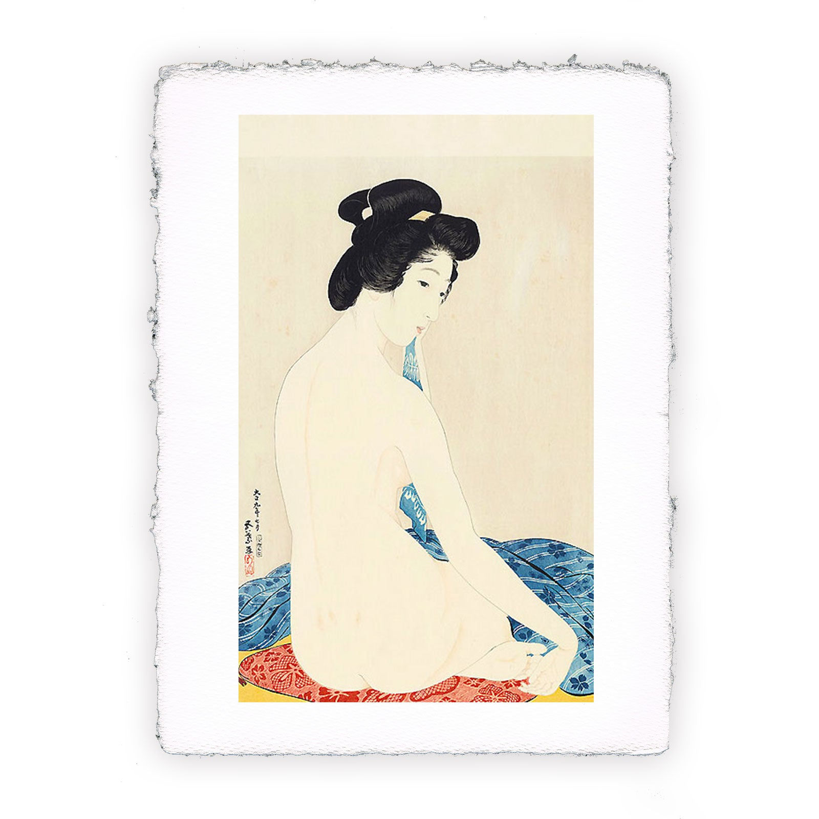 Stampa di Hashiguchi Goyo - Bellezza dopo il bagno