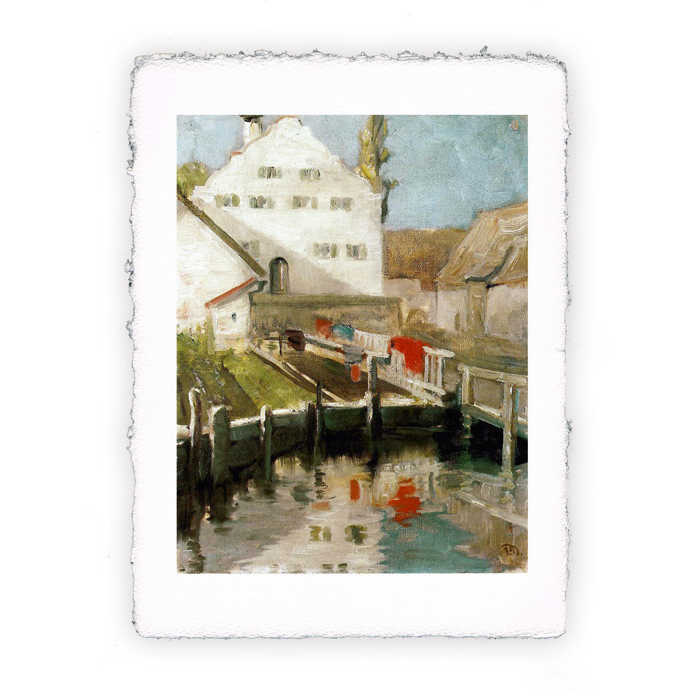 Stampa Pitteikon dell'opera di Franz Marc "Indersdorf"