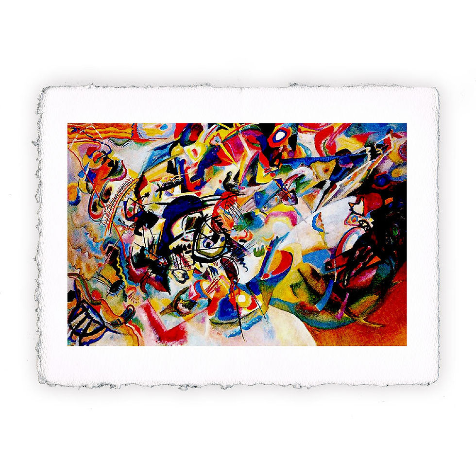 Stampa Pitteikon dell'opera di Vasilij Kandinskij "Composizione VII"