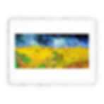 Stampa Pitteikon dell'opera di Vincent van Gogh "Campo di grano con corvi"