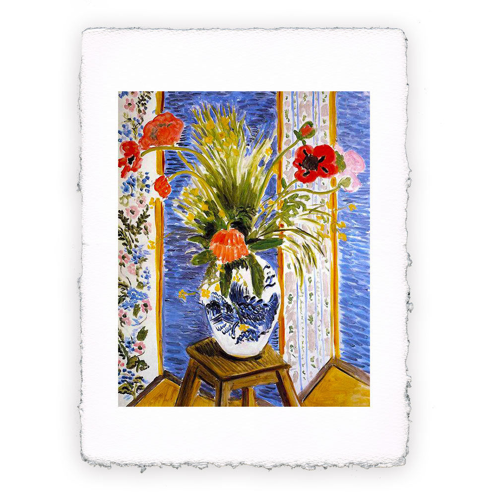 Stampa Pitteikon dedicata all'opera di  Henri Matisse "Papaveri"