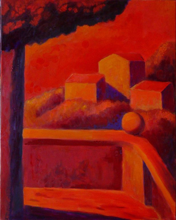 Lumière Dorée sur le Hameau