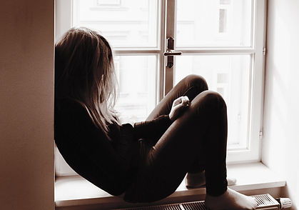 Woman on Window Sill