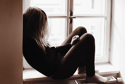 Woman on Window Sill