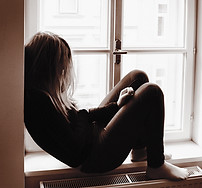 Woman on Window Sill