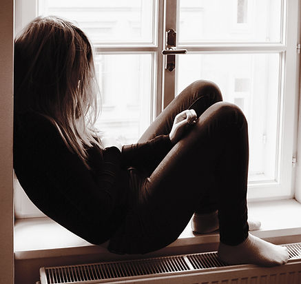 Woman on Window Sill