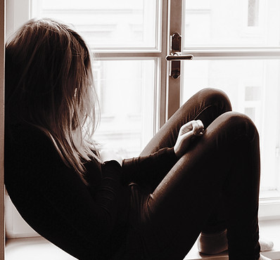 Woman on Window Sill