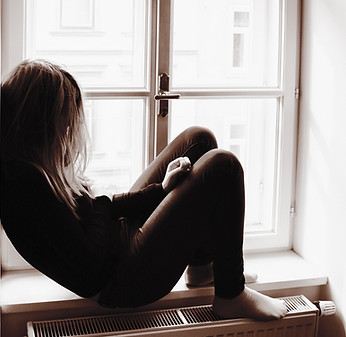 Woman on Window Sill