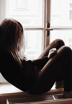 Woman on Window Sill