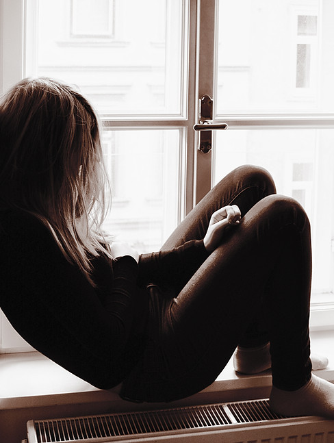 Woman on Window Sill