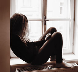 Woman on Window Sill