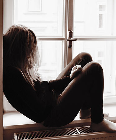 Woman on Window Sill