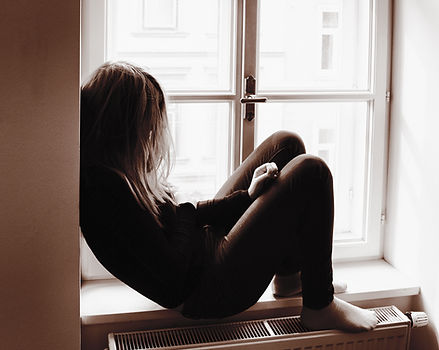 Woman on Window Sill