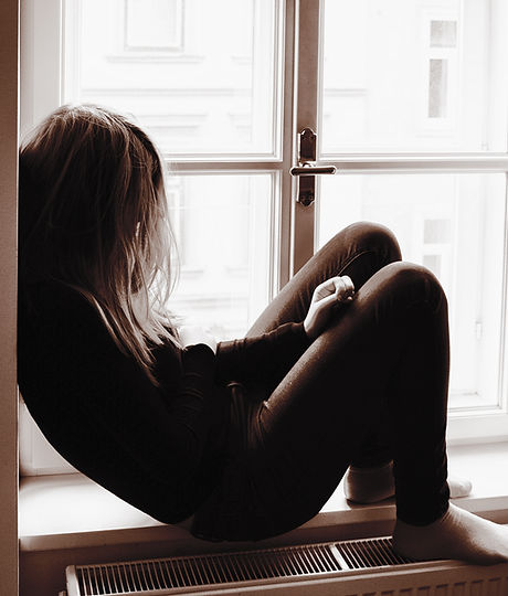 Woman on Window Sill