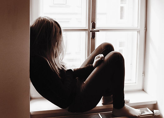 Woman on Window Sill