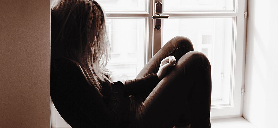 Woman on Window Sill