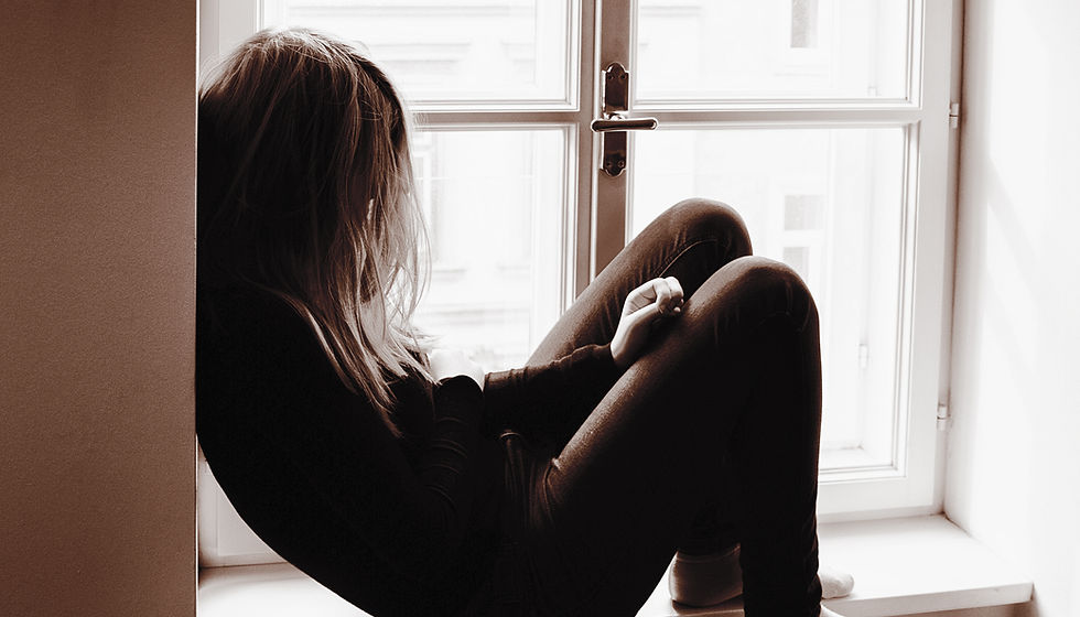 Woman on Window Sill