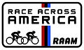 Logo da Race Across America (RAAM),  link abre o site da competição
